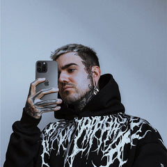 Reign of Blood 2.0 - Heavy Oversized Hoodie 400GSM Lifestyle Image