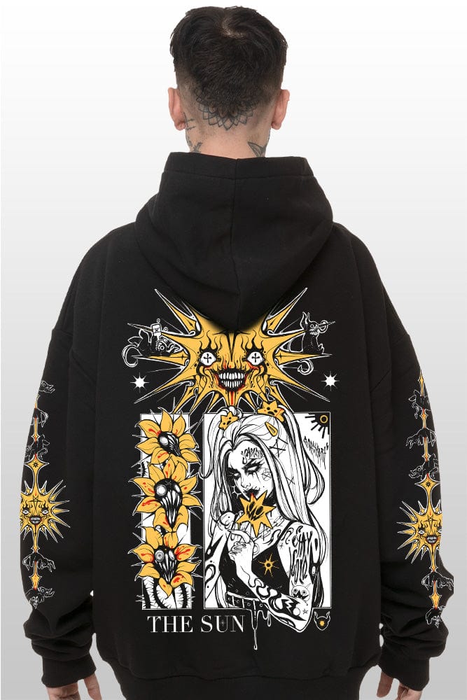 Black 2024 sun hoodie