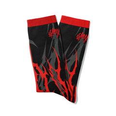 Eternal Conquest - Comfort Socks (Red) Mockup