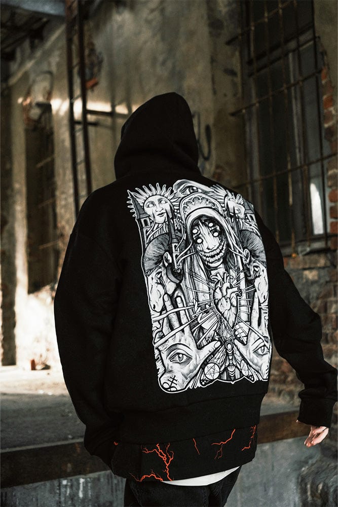 Sinners on sale black hoodie