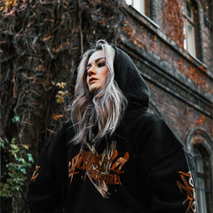 Torch of Bloom - Oversized Hoodie Lifestyle Image