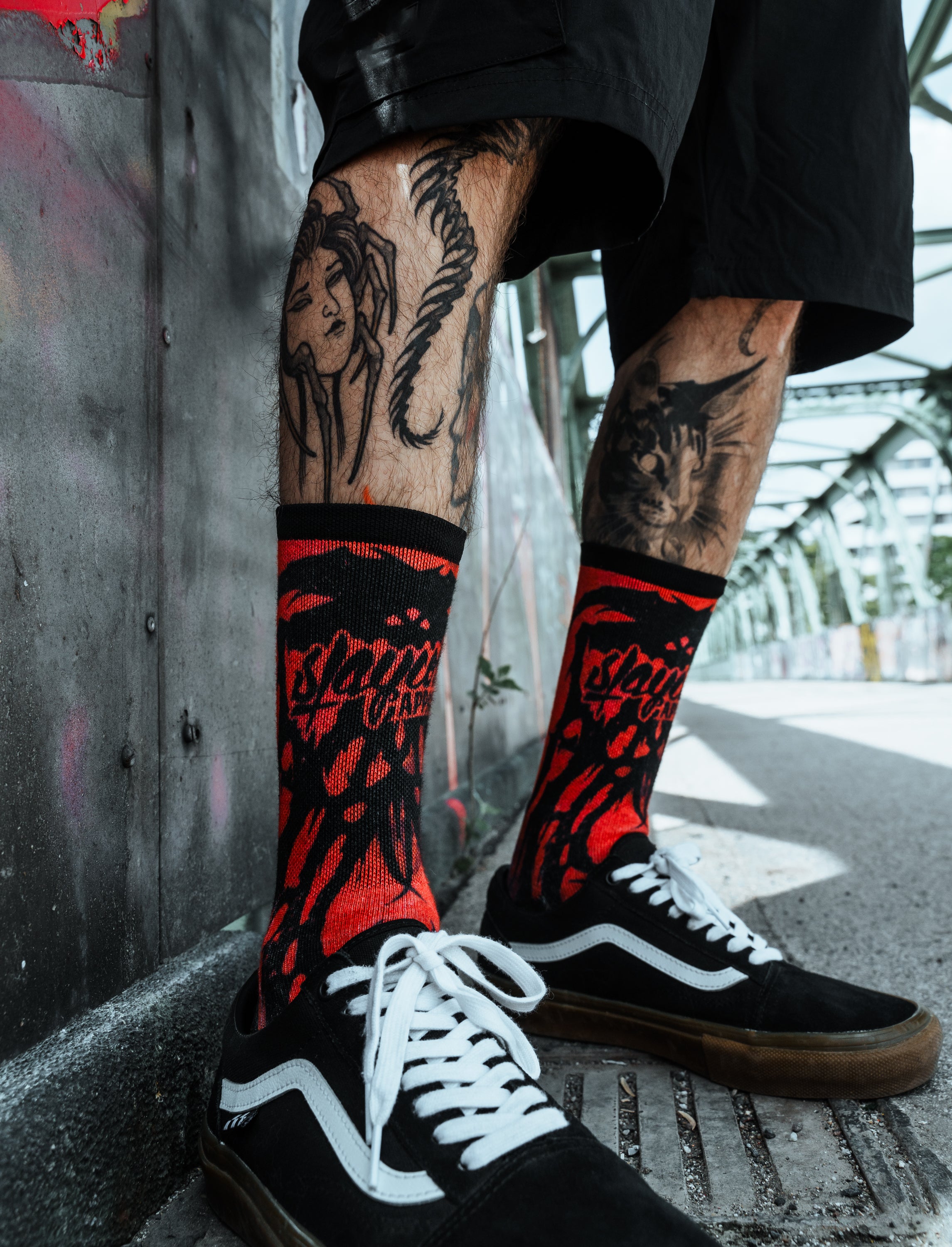 Necroblade - Comfort Socks (Red)