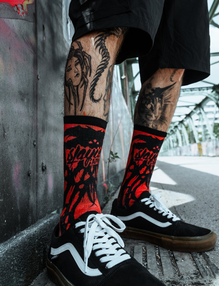 Necroblade - Comfort Socks (Red) Image 1