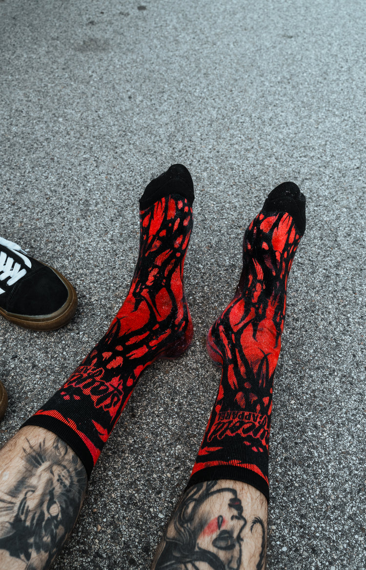 Necroblade - Comfort Socks (Red) Image 5