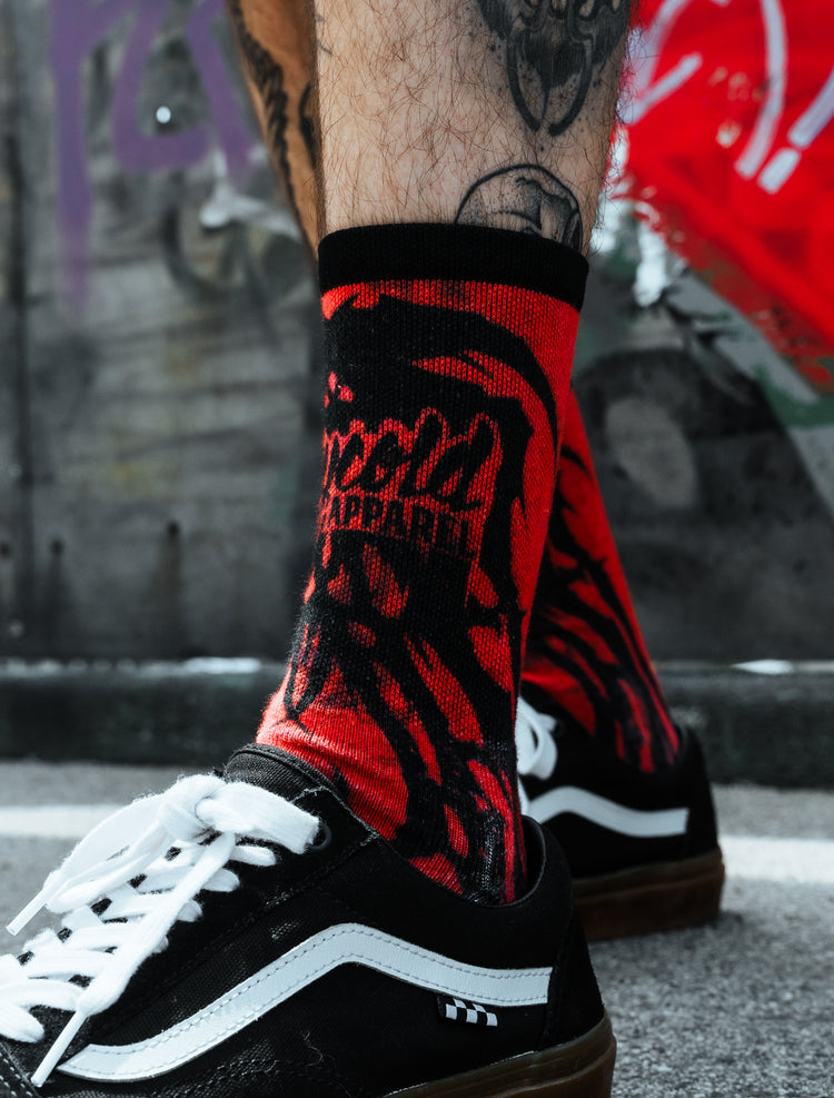 Necroblade - Comfort Socks (Red) Image 2