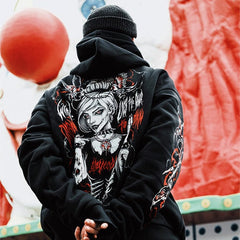 Within Darkness - Oversized Hoodie Lifestyle Image