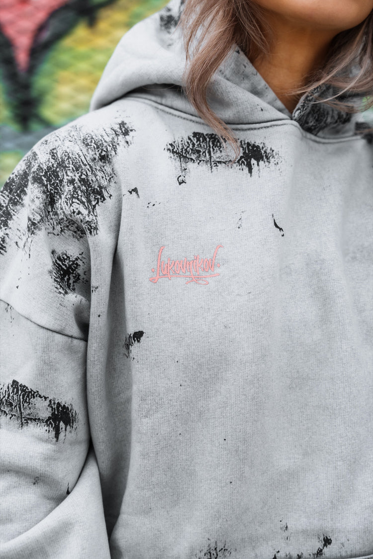 Dead Bloom (Acid) - Oversized Hoodie (350GSM) Image 6