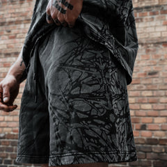 Emperor Of Radiance 3.0 - Light  Edition - Prime Shorts Acid Washed 330GSM Lifestyle Image