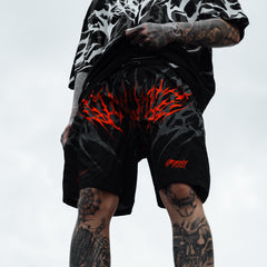 Eternal Conquest - Boardshorts (Red) Lifestyle Image