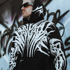 Necroblade - Heavy Oversized Hoodie 400GSM Lifestyle Image