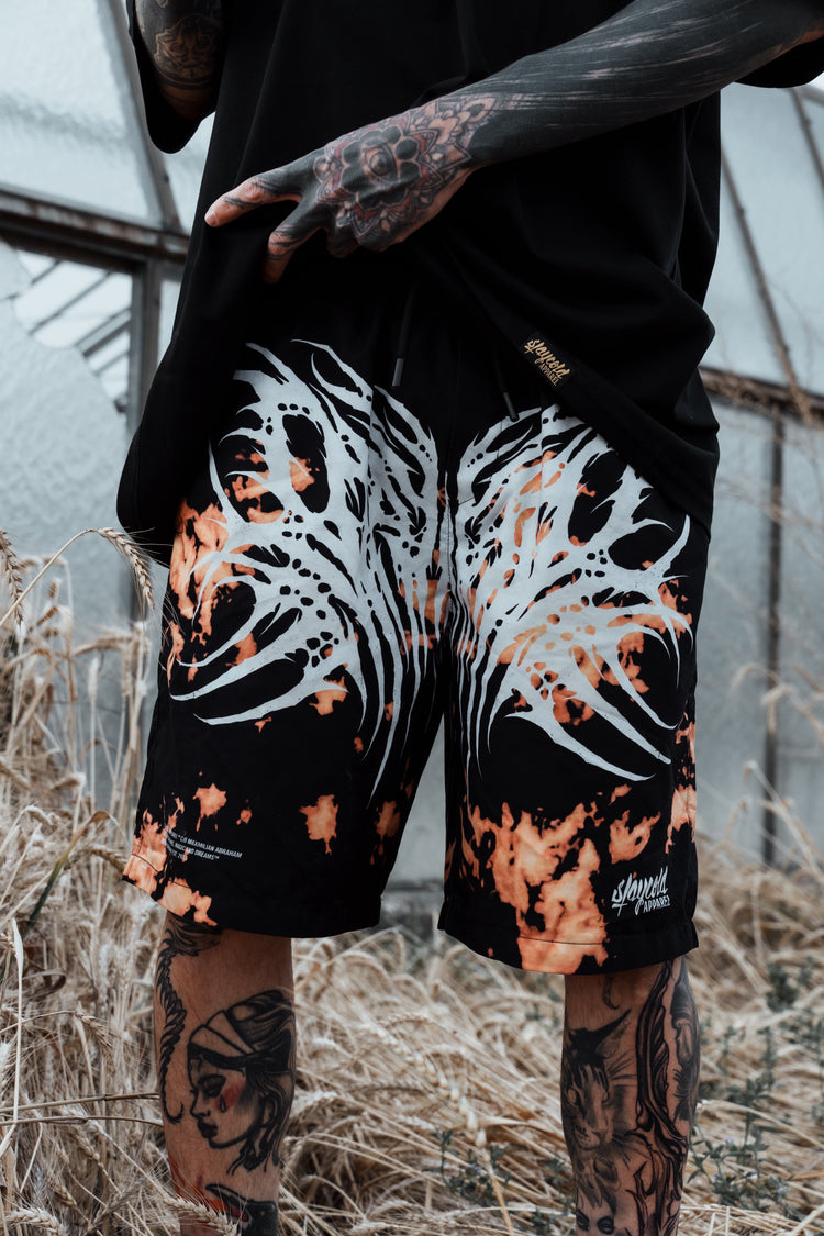 Necroblade (Bleach White) - Boardshorts Image 6