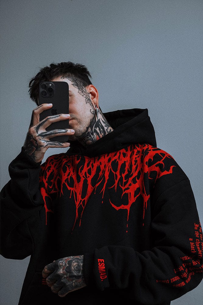 Reign of Blood - Heavy Oversized Hoodie 400GSM Image 1