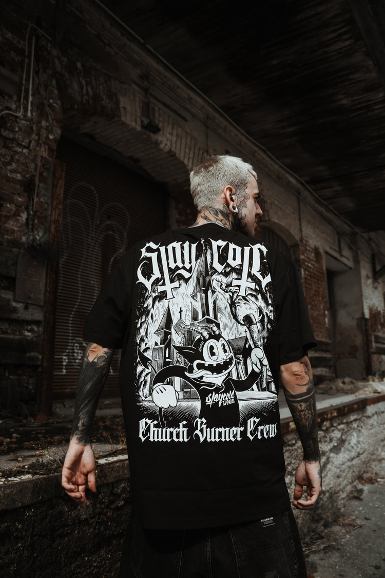 Church Burner Crew - T-Shirt Image 1