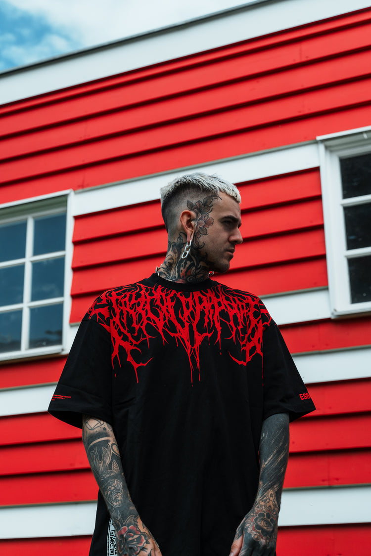 Reign Of Blood - Heavy Oversized T-Shirt 250GSM Image 4