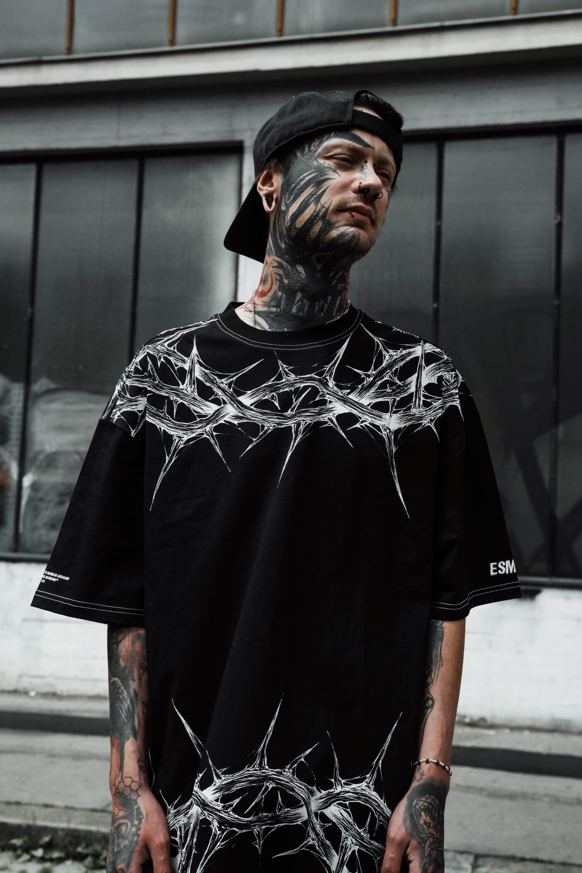 Thorns Reign Supreme - Heavy Oversized T-Shirt 250GSM