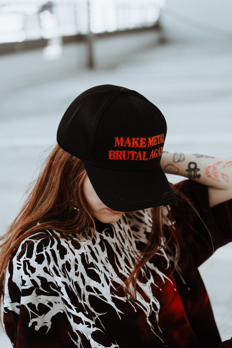 Make Metal Brutal Again - Trucker Cap Image 2