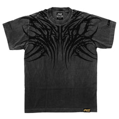 Necroblade (black) - Heavy Oversized T-Shirt Acid Washed 250GSM Mockup