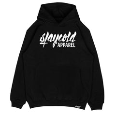 Stay Cold Oversized Logo Hoodie 320GSM Mockup